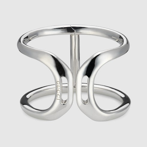 Gucci Staffa cuff bracelet - 925 sterling silver