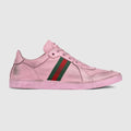 Men's Stretch low-top sneaker - pink leather
