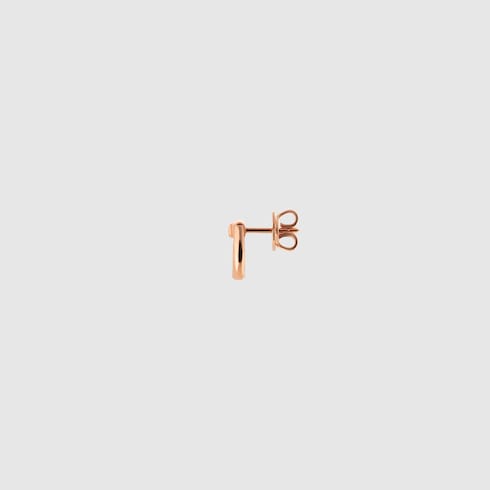 Gucci Horsebit diamond 18k stud earrings - 18k rose gold