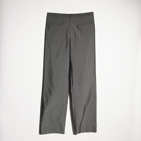 Silk merino wool pants - grey