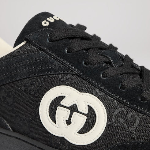 Men's G75 sneaker - black suede
