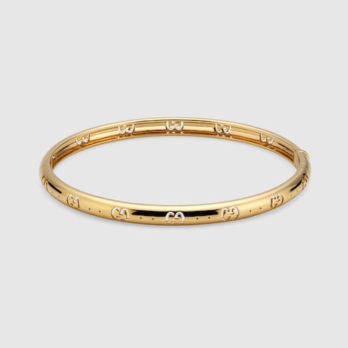 Icon 18k GG bracelet - 18k yellow gold