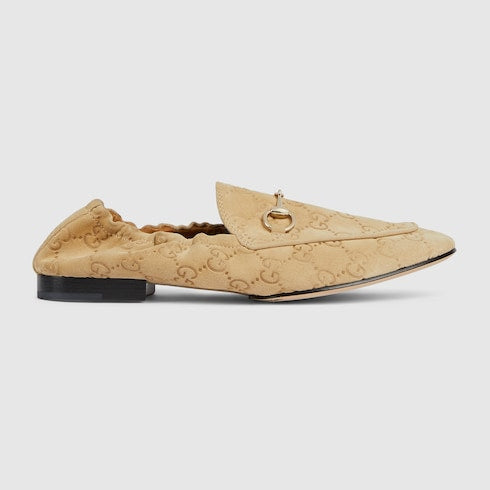 Women's Jordaan loafer - beige GG suede