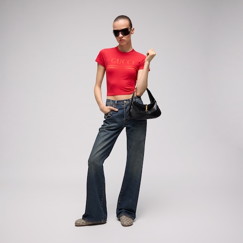 Women's mule with Horsebit - GG Supreme
