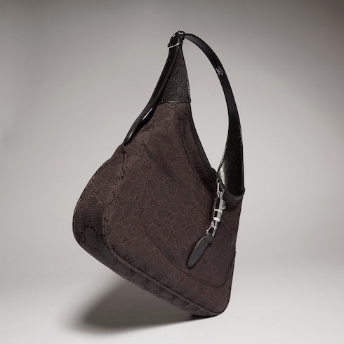 Gucci Jackie 1961 medium shoulder bag - brown GG canvas