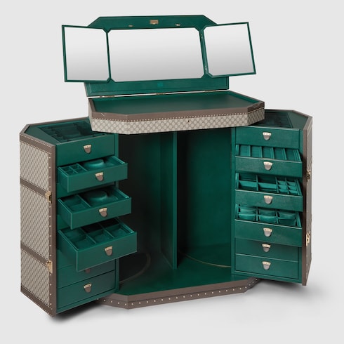 GG Supreme Jewelry Trunk - beige and ebony GG Supreme