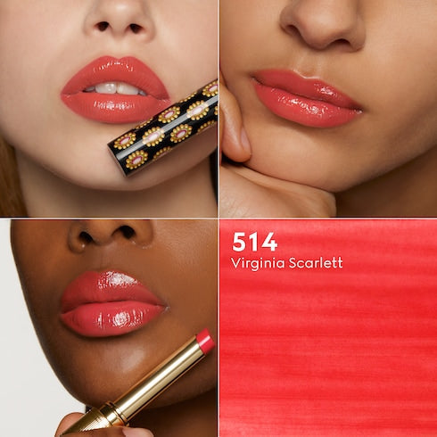Rouge De Beauté Brillant - 514 Virginia Scarlett