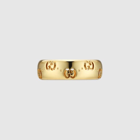 Icon 18k GG thin ring - 18k yellow gold