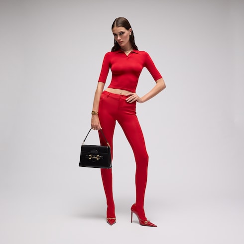Women's Donna pump - red patent leather