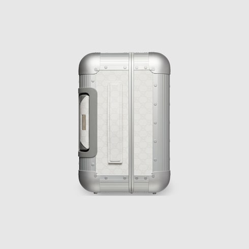 Gucci Porter cabin plus trolley - silver and white Supreme