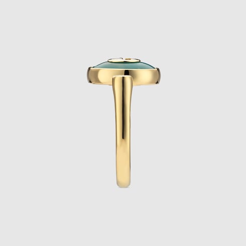 Gucci Interlocking 18k ring - 18k yellow gold