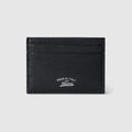 Lira card case - black leather