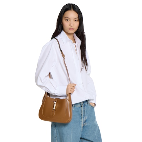 Gucci Jackie 1961 medium bag - brown leather