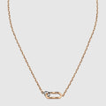 Gucci Link to Love 18k chain necklace - 18k rose gold