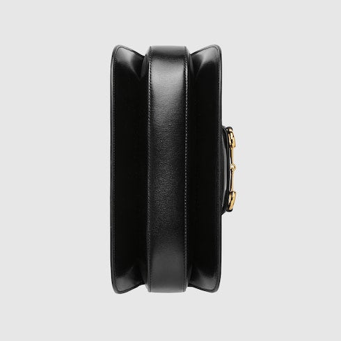Gucci Horsebit 1955 medium shoulder bag - black leather