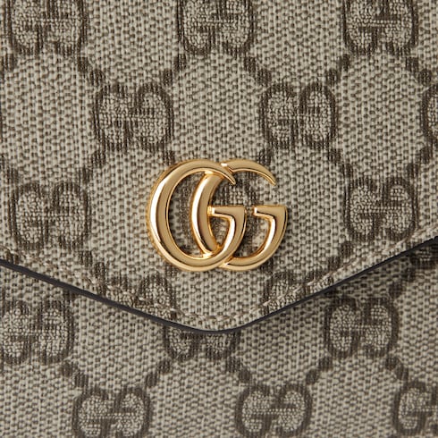 Ophidia pochette - beige and ebony Supreme