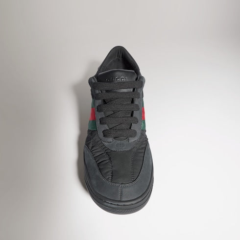 Men's Screener sneaker - black padded nylon