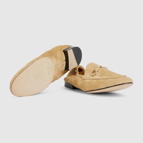 Women's Jordaan loafer - beige GG suede
