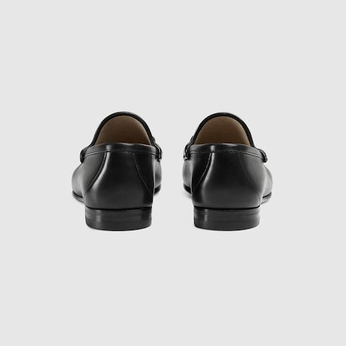 Black Leather 1953 Horsebit Loafer