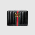 GG Marmont small wallet - black leather