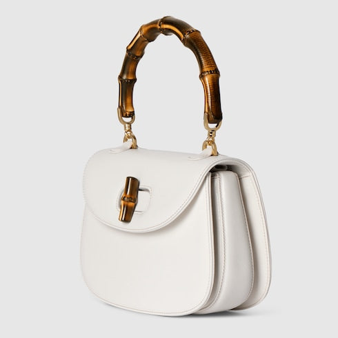 Gucci Bamboo 1947 small bag - white leather