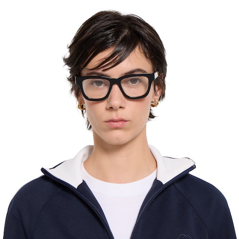 Cat-eye optical frame - black