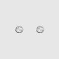 Gucci Interlocking stud earrings - 925 sterling silver
