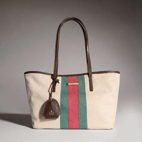 Gucci Tribeca small tote bag - natural canvas