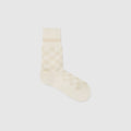 GG cotton blend socks - ivory
