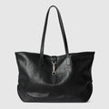 Gucci Jackie medium tote bag - black leather