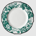 Herbarium dinner plate, set of two - green Herbarium