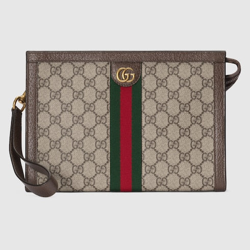 Ophidia medium pouch - beige and ebony Supreme