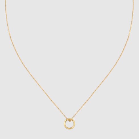 Icon 18k GG chain necklace - 18k yellow gold