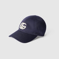 Children's cotton baseball hat - dark blue