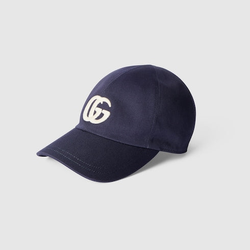 Children's cotton baseball hat - dark blue