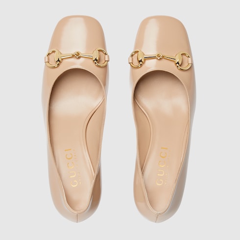 Women's Signora pump - beige leather