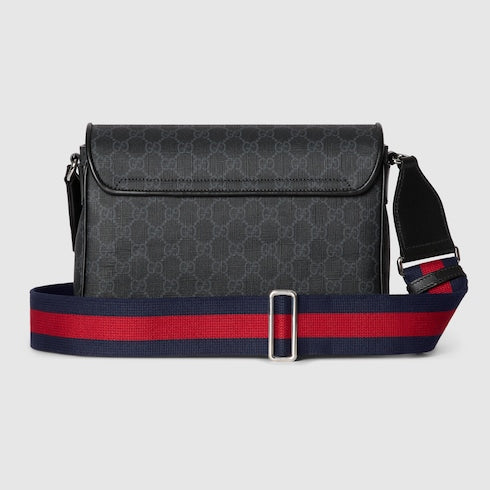 GG Black medium crossbody bag - black GG Supreme