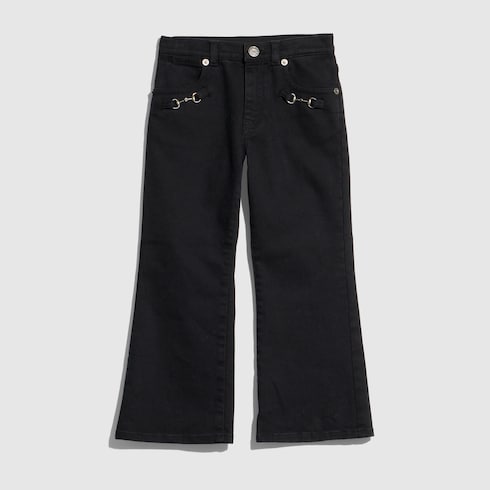 Children's denim pants - dark grey
