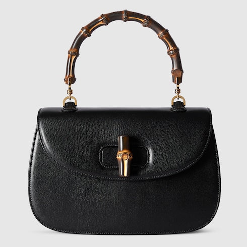 Gucci Bamboo 1947 medium bag - black leather
