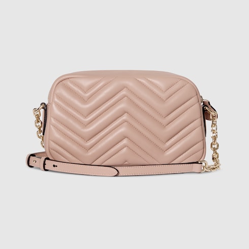 GG Marmont small camera bag - pink beige leather