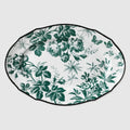 Green Herbarium Oval Tray - Green