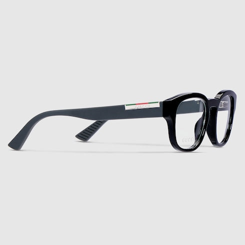Round optical frame - black