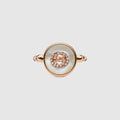 Gucci Interlocking diamond 18k ring - 18k rose gold