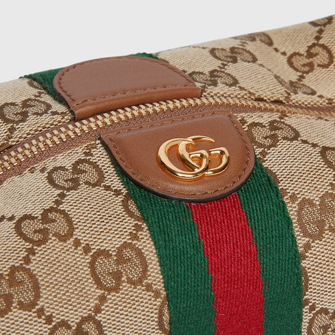 Gucci Vanity mini bag - beige and brown GG canvas