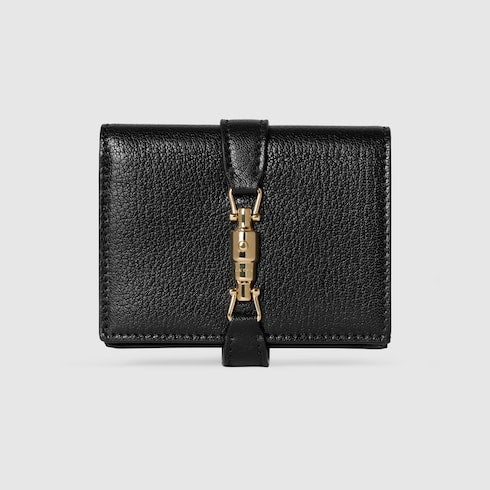 Gucci Jackie medium wallet - black leather