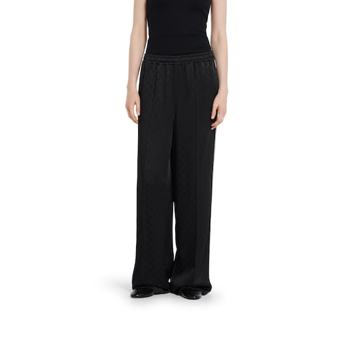 GG jacquard pant - black