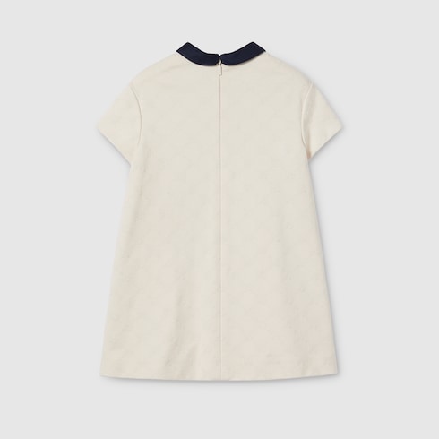Children's jersey dress - ivory