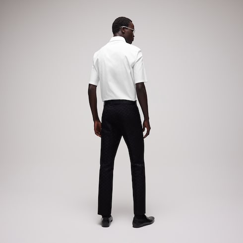 GG cotton poplin shirt - white