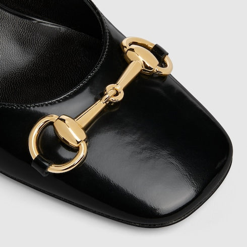 Women's Signora pump - black leather