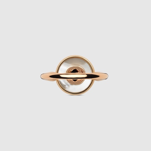 Gucci Interlocking diamond 18k ring - 18k rose gold